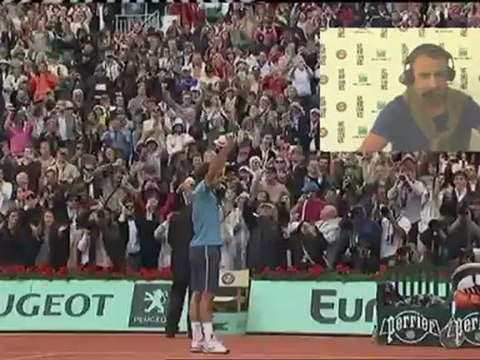 Lundi 28 mai 2012 - Federer vs Soderling - Sylvain