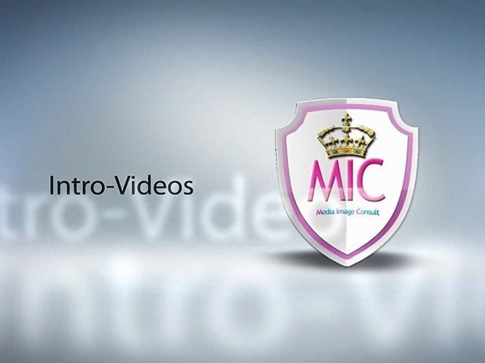 Intro Video Muster '3D Logo Elegant' - MIC Medienagentur
