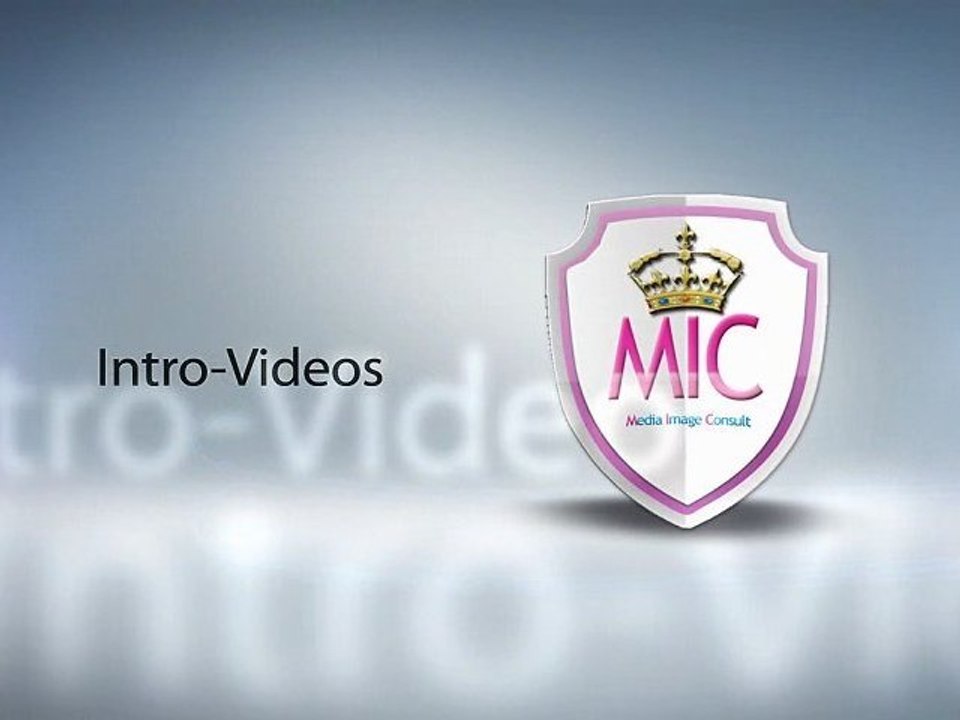 Intro Video Muster "3D Logo Elegant" - MIC Medienagentur