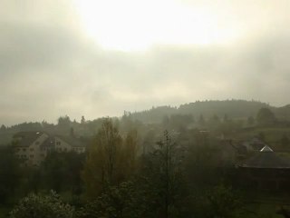 Lever du jour en time lapse au Mazet Saint Voy le 25 mai 2012