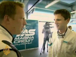 F1 Test Drive in Abu Dhabi - AJE Sport - 13 Oct 09