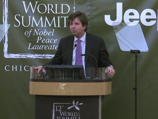 Autosital - Extraits du discours d'Olivier François au Sommet des Prix Nobel 2012