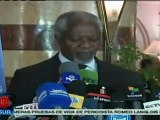 Kofi Annan insiste en aplicar su plan de paz en Siria