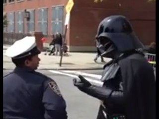 Darth Vader Gets A Ticket