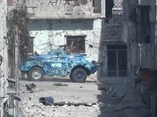 Syrian BRDM-2 Firing