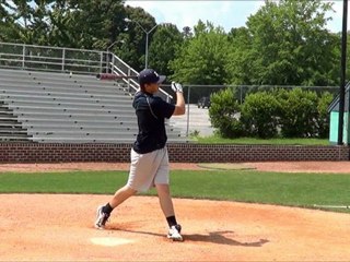 Joe LeNoir - Outdoor Hitting Workout (Slow Motion)