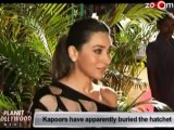 Karishma Kapoor dined with Rishi & Neetu Kapoor