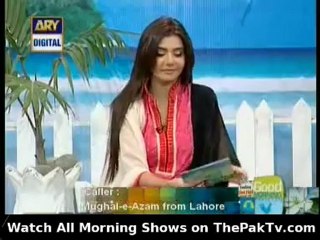 Good Morning Pakistan By Ary Digital - 29th May 2012 - Part 1/4