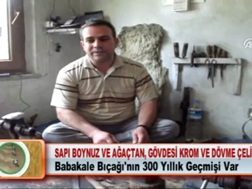 SAPI BOYNUZ VE AĞAÇTAN, GÖVDESİ KROM VE DÖVME ÇELİKTEN 28 05 2012