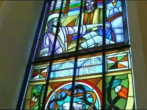 Poświęcenie witraży w Kościele pw. Św Jozafata w Komorowie 2012