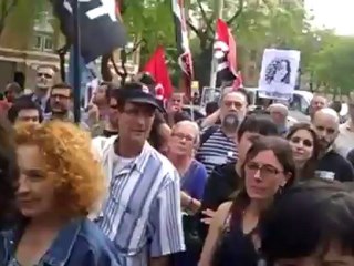 Laura Gomenez salida de la cárcel, en prisión desde el 29M por realizar una performance