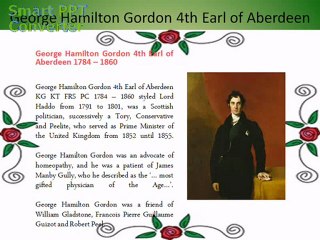 George Hamilton Gordon 4th Earl of Aberdeen