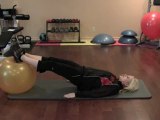 Glute Raises and Hamstring Curls with Stability Ball - Personal Training Exercise of the Day