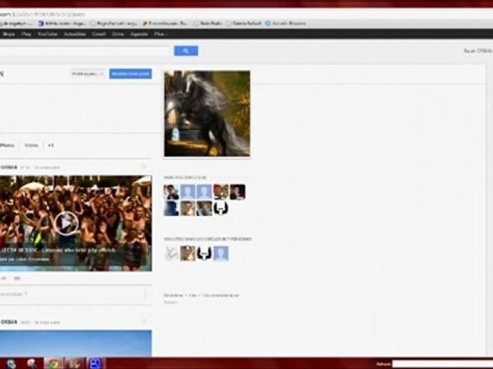 utilisation de google+