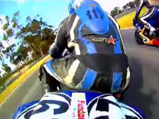 Shakir "Shrek67" Smith - Warming up at killarney race track