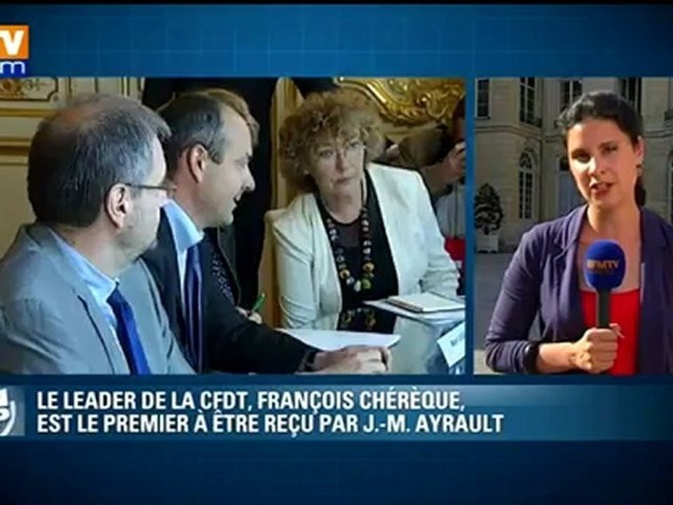 Jean-Marc Ayrault débute ses consultations avec les partenaires sociaux