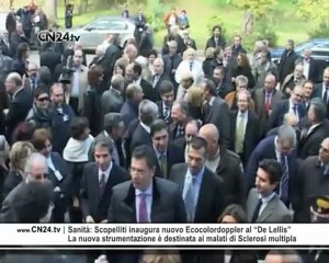 Sanità: Scopelliti inaugura nuovo Ecocolordoppler