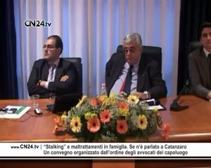 “Stalking” e maltrattamenti in famiglia. Se n’è parlato a Catanzaro