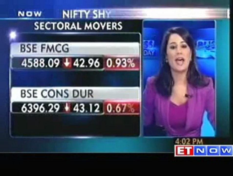 Sensex ends flat :; tech, realty, oil & gas gain