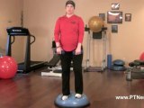 Upright Rows on BOSU Ball - Personal Training Exercise of the Day
