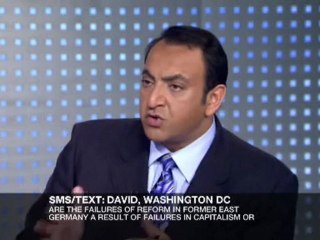 Riz Khan - The fall of the Berlin wall-9 Nov 09 - Pt 2