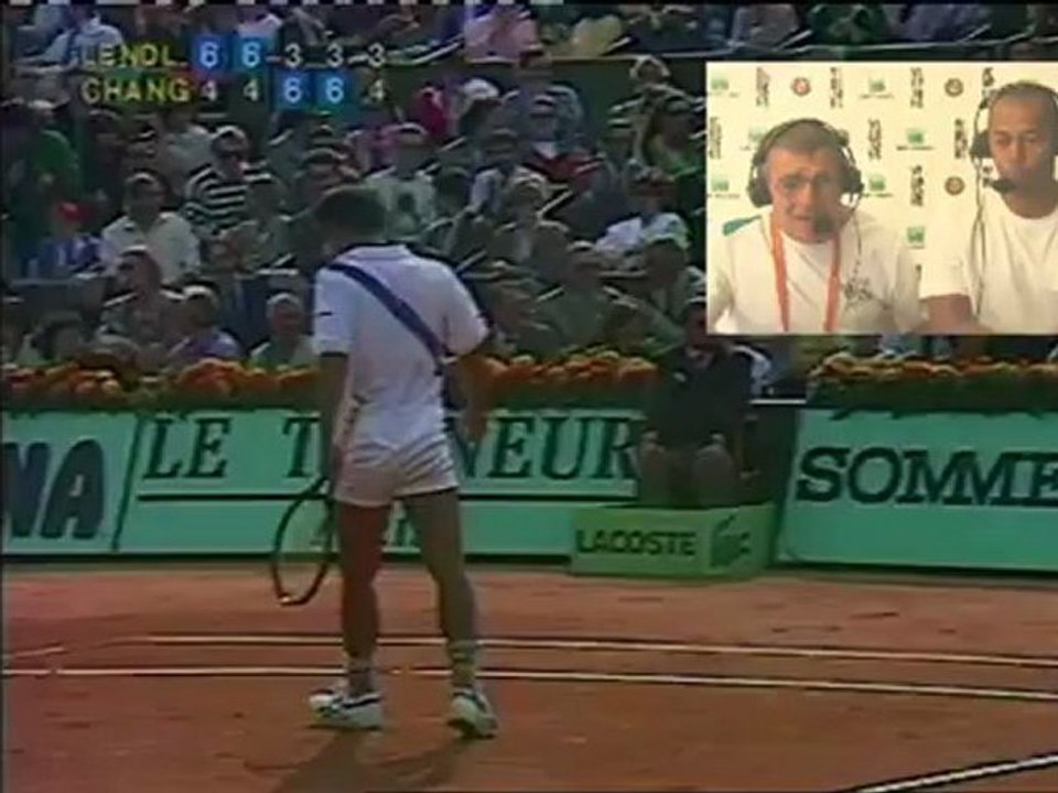 Mardi 29 mai 2012 - Chang vs Lendl - Henry & Amadou
