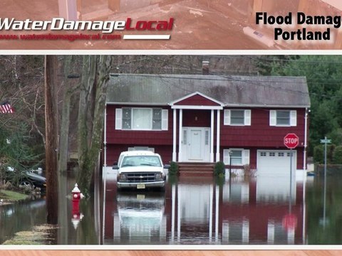Portland Flood Damage — Water Clean Up & Repair