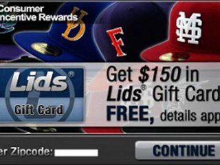 How to get FREE Lids Gift Card $150 (for US)