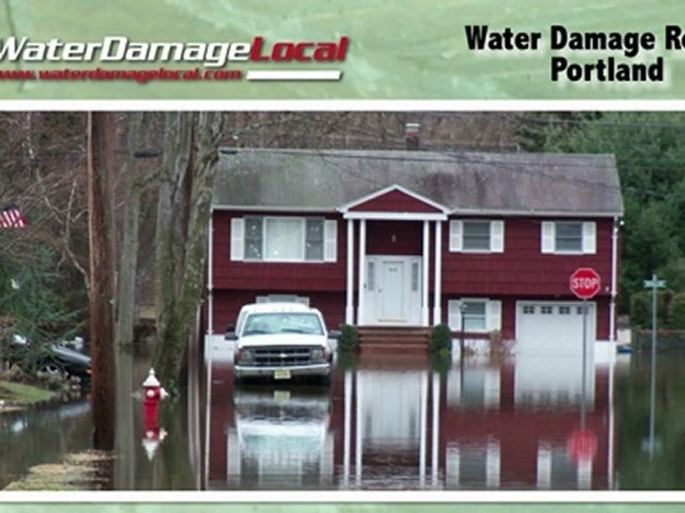Portland Water Damage Repair -- Flood Clean Up Company