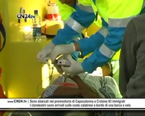 Sbarco a Crotone: 83 curdi trasferiti a Sant'Anna