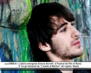 Cinema: Simone Borrelli al festival del film di Roma