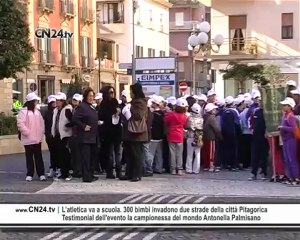 L'atletica va a scuola: centinaia di alunni in piazza a Crotone