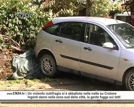 Maltempo Crotone: devastato il Lido degli Scogli