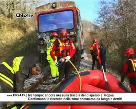 Maltempo: Calabria, ancora nessuna traccia disperso Tropea