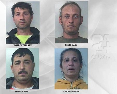 Cosenza: arrestati dai Carabinieri 4 romeni per estorsione e violenze