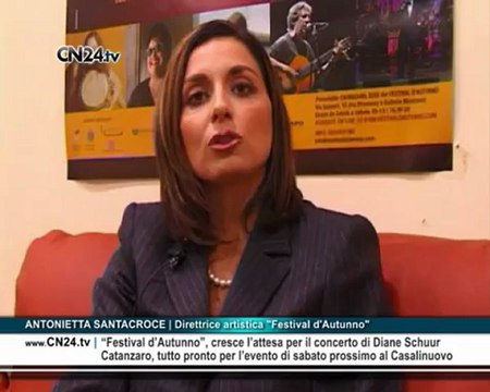 “Festival d’Autunno”, cresce l’attesa per il concerto di Diana Schuur