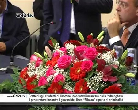 ‘Ndrangheta: Gratteri incontra gli studenti del liceo scientifico Filolao di Crotone