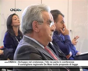 Sviluppo nel crotonese, l’Idv ne parla in conferenza