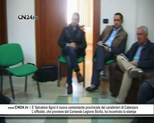 Carabinieri: Catanzaro, Col. Sgroi nuovo comandante provinciale