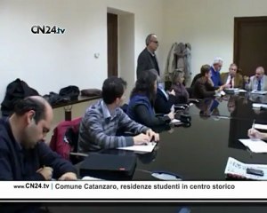 Comune Catanzaro, residenze studenti in centro storico