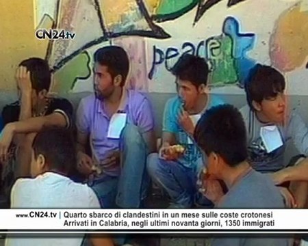 In Calabria negli ultimi tre mesi sbarcati 1360 clandestini