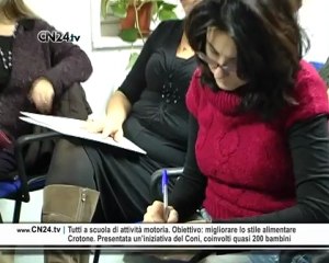 Tutti a scuola di attività motoria. Obiettivo: migliorare lo stile alimentare