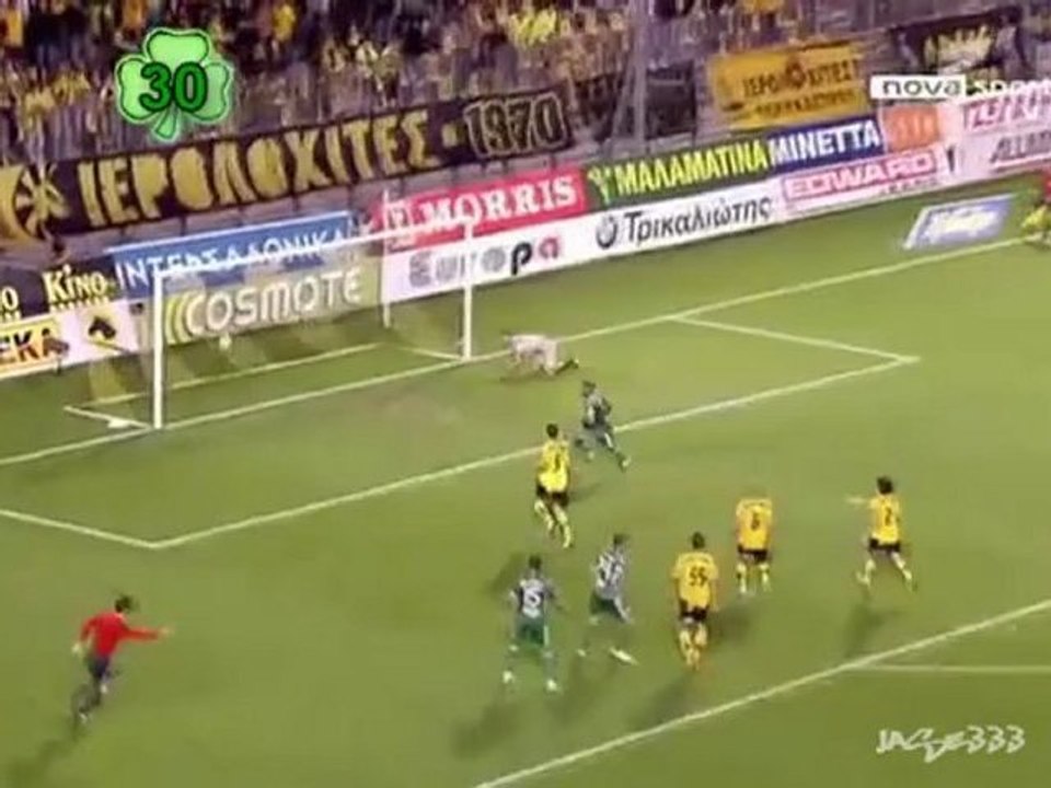 Djibril Cisse - 50 goals in Panathinaikos