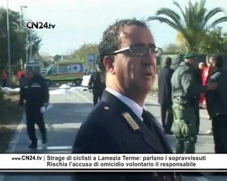 Strage di ciclisti a Lamezia: parlano i sopravvissuti