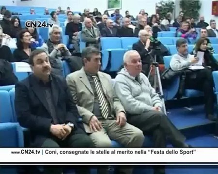 Coni, consegnate le stelle al merito nella “Festa dello Sport”