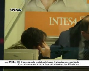 Rapina con ostaggio a Cosenza, i dettagli