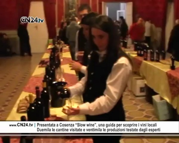 Video Presentazione a Cosenza della guida “Slow Wine”