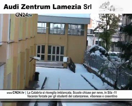 La Calabria si risveglia imbiancata. Scuole chiuse per neve, in Sila -11