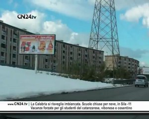 Neve: l’ondata di gelo in  Calabria non accenna a diminuire