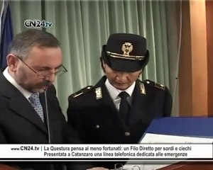 Questura Catanzaro: linea telefonica dedicata alle persone con minorazioni sensoriali